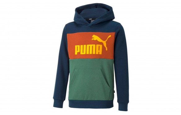 PUMA ESS+ COLORBLOCK HOODIE JUNIOR