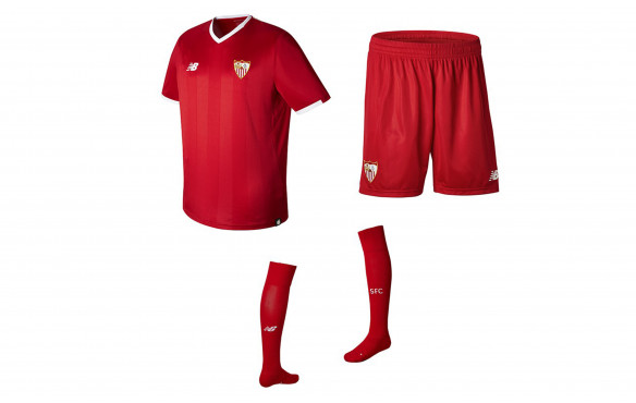 NEW BALANCE KIT INFANTIL SEVILLA AWAY 17/18