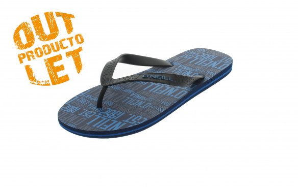 O'NEILL PROFILE PATTERN FLIP FLOPS